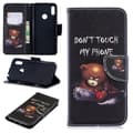 Miniatyrbillede 1 af 5: Plånboksfodral Huawei Y6 2019 - Don't Touch My Phone