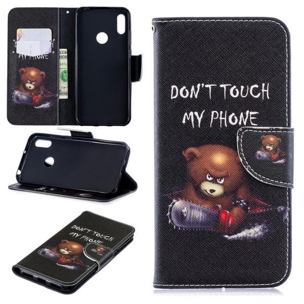 Plånboksfodral Huawei Y6 2019 - Don't Touch My Phone