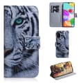 Miniatyrbillede 1 af 5: Plånboksfodral Samsung Galaxy A41 - Vit Tiger