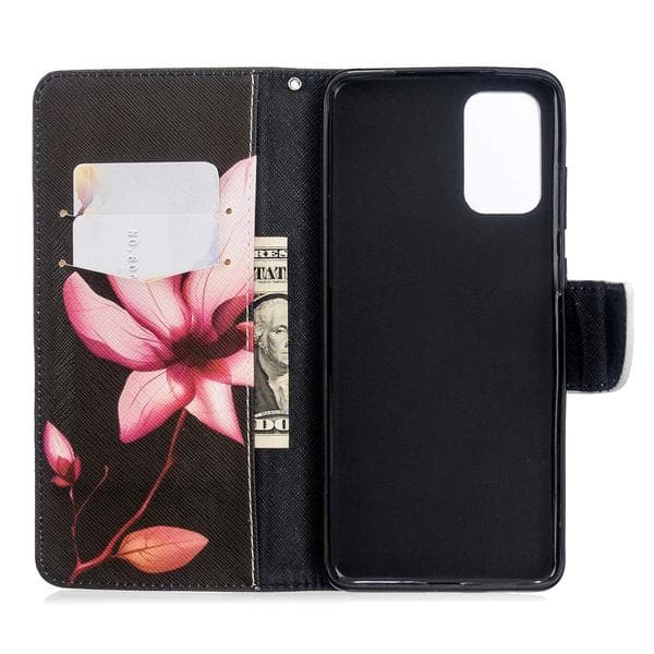 Plånboksfodral Samsung Galaxy S20 Plus – Rosa Blomma