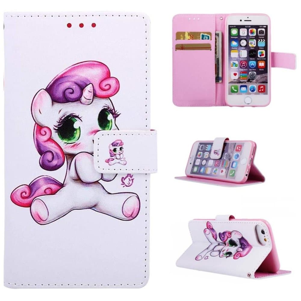 Plånboksfodral Apple iPhone 7 - Enhörning