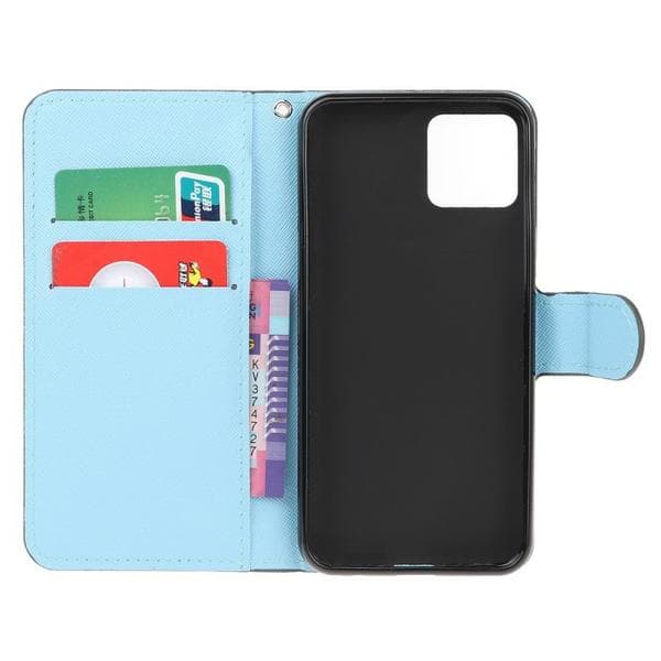 Plånboksfodral Apple iPhone 11 - Blå Fjäril