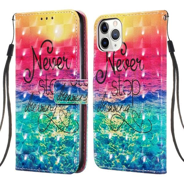Plånboksfodral Apple iPhone 11 Pro – Never Stop Dreaming