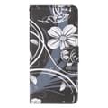 Pikkukuva 2 / 5: Plånboksfodral Apple iPhone 11 Pro Max - Svart med Blommor