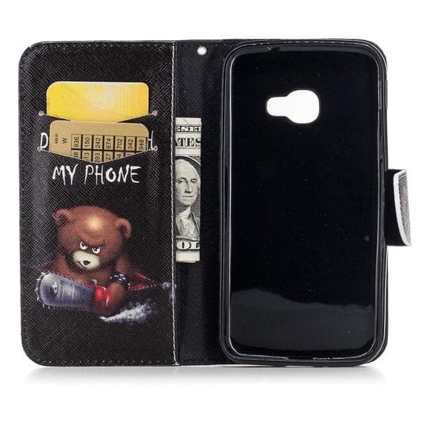 Plånboksfodral Samsung Xcover 4 / 4s - Don’t Touch My Phone