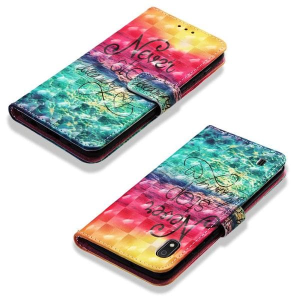 Plånboksfodral Samsung Galaxy A10 – Never Stop Dreaming