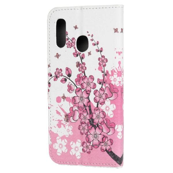 Plånboksfodral Samsung Galaxy A20e - Körsbärsblommor