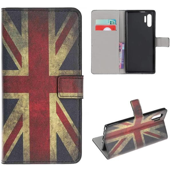 Plånboksfodral Samsung Galaxy Note 10 Plus - Flagga UK