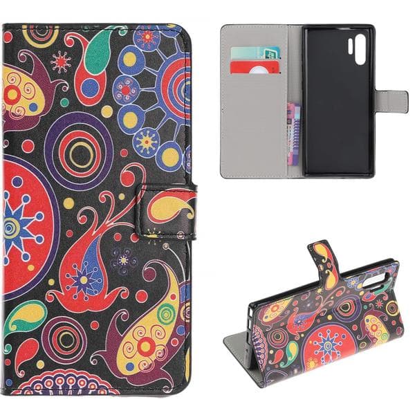 Plånboksfodral Samsung Galaxy Note 10 Plus - Paisley