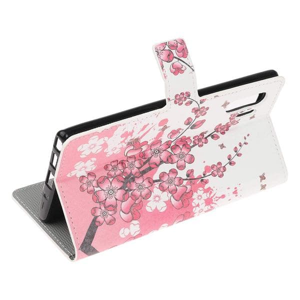 Plånboksfodral Samsung Galaxy Note 10 Plus - Körsbärsblommor