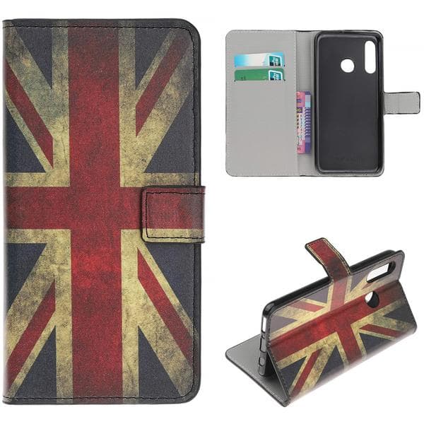 Plånboksfodral Huawei P30 Lite - Flagga UK