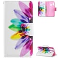 Miniatyrbild 1 av 6: Plånboksfodral Samsung Galaxy A40 – Färgglad Blomma