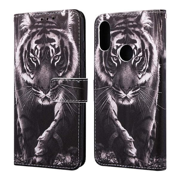 Plånboksfodral Huawei Y6 2019 – Tiger