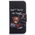 Miniatyrbild 2 av 6: Plånboksfodral Apple iPhone 7 - Don't Touch My Phone