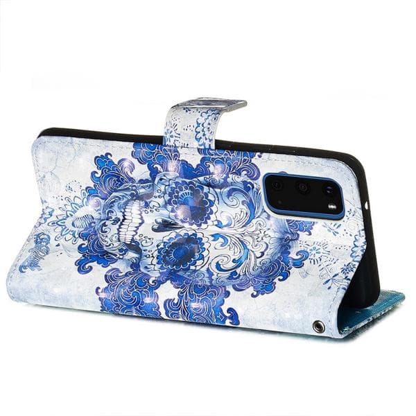 Plånboksfodral Samsung Galaxy S20 – Döskalle