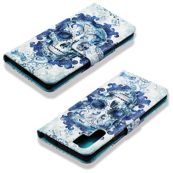 Plånboksfodral Huawei P30 Pro – Döskalle