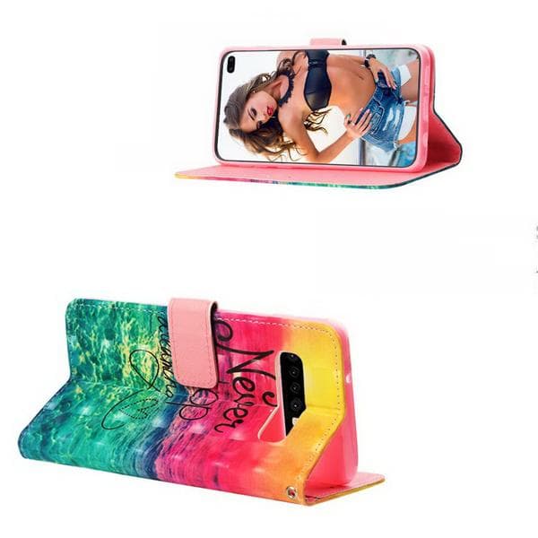 Plånboksfodral Samsung Galaxy S10 Plus – Never Stop Dreaming