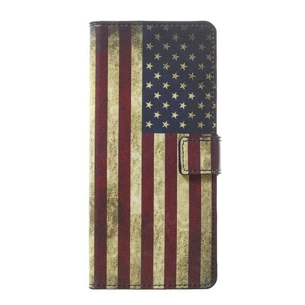 Plånboksfodral Sony Xperia 1 - Flagga USA