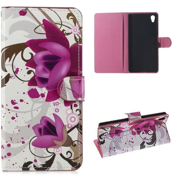 Plånboksfodral Sony Xperia XA – Lotus