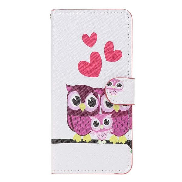 Plånboksfodral Apple iPhone 11 Pro Max - Ugglor & Hjärtan