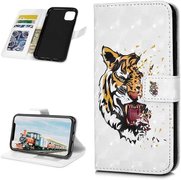 Plånboksfodral Apple iPhone 11 Pro Max – Tiger