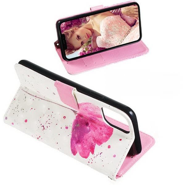 Plånboksfodral Apple iPhone 11 Pro Max – Rosa Blomma