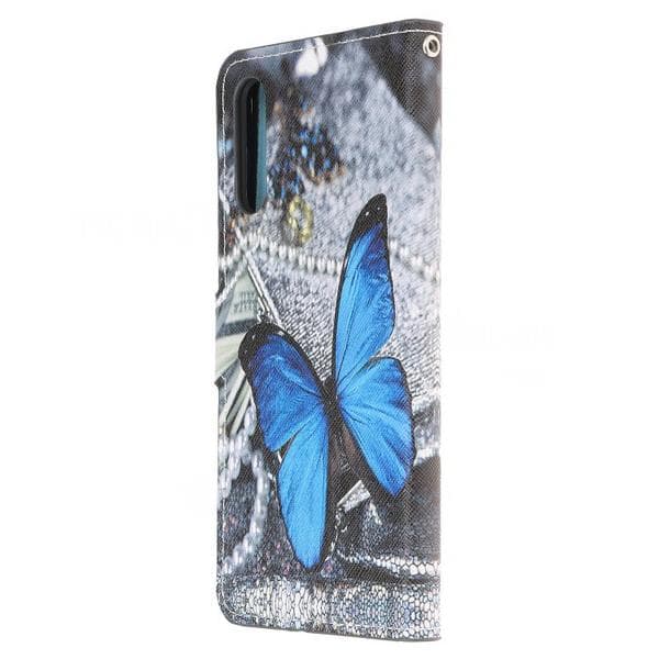 Plånboksfodral Samsung Galaxy A50 - Blå Fjäril