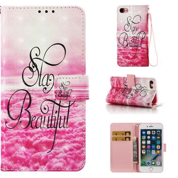 Plånboksfodral Apple iPhone 7 – Stay Beautiful