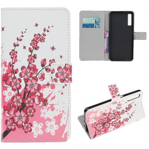 Plånboksfodral Samsung Galaxy A70 - Körsbärsblommor