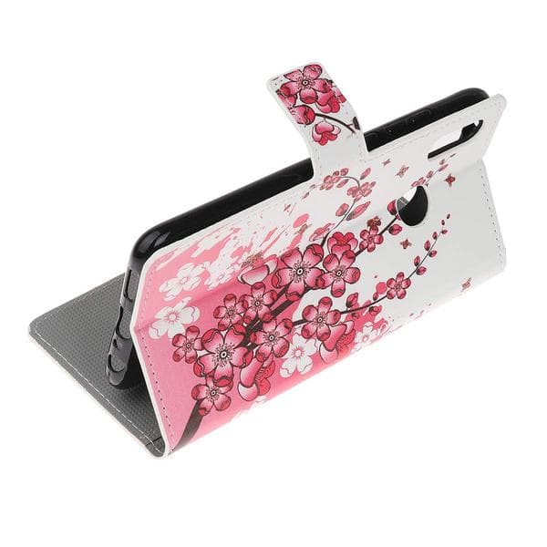 Plånboksfodral Huawei Y6 2019 - Körsbärsblommor