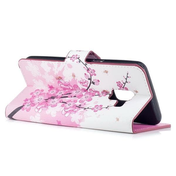 Plånboksfodral Samsung Galaxy J6 (2018) - Körsbärsblommor