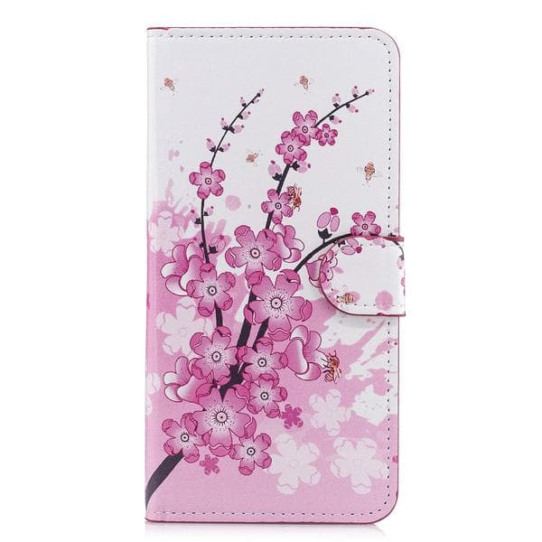 Plånboksfodral Samsung Galaxy J6 (2018) - Körsbärsblommor