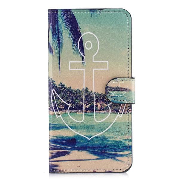 Plånboksfodral Samsung Galaxy J4 Plus - Ankare