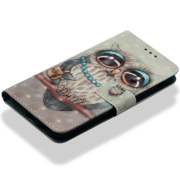 Plånboksfodral Samsung Galaxy J6 (2018) – Utsmyckad Uggla