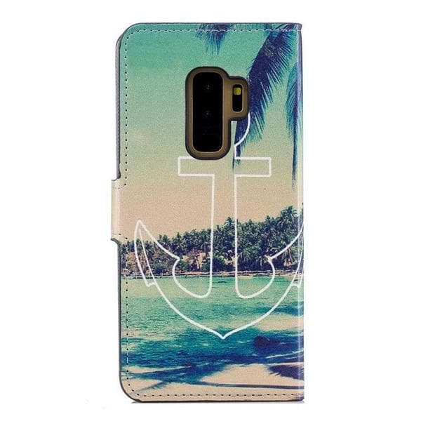 Plånboksfodral Samsung Galaxy S9 Plus - Ankare