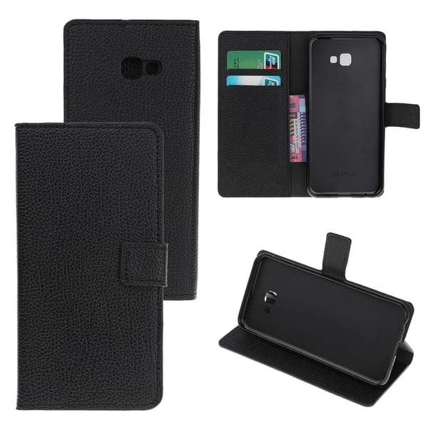 Plånboksfodral Samsung Galaxy J4 Plus - Svart