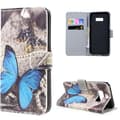 Miniatyrbillede 1 af 6: Plånboksfodral Samsung Galaxy S8 – Blå Fjäril