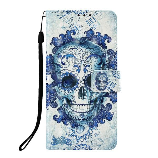 Plånboksfodral Huawei P30 – Döskalle