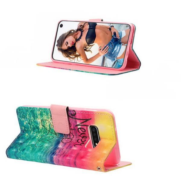 Plånboksfodral Samsung Galaxy S10e – Never Stop Dreaming