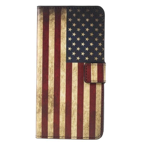 Plånboksfodral Sony Xperia 10 - Flagga USA
