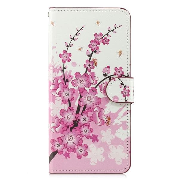Plånboksfodral Samsung Galaxy S10 Plus - Körsbärsblommor