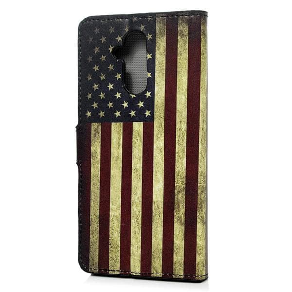 Plånboksfodral Huawei Mate 20 Lite - Flagga USA