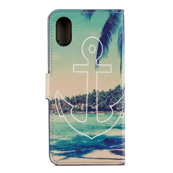 Plånboksfodral Apple iPhone XS Max - Ankare
