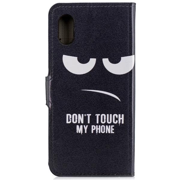 Plånboksfodral Apple iPhone XS Max - Don’t Touch My Phone