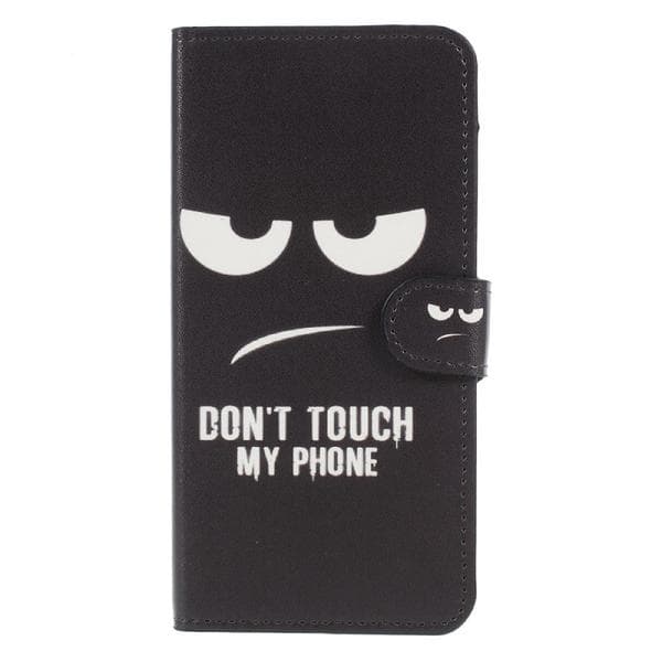 Plånboksfodral Samsung Galaxy J6 (2018) - Don’t Touch My Phone
