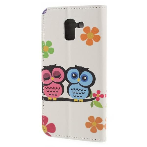 Plånboksfodral Samsung Galaxy J6 (2018) - Ugglor & Blommor