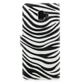 Miniatyrbild 3 av 6: Plånboksfodral Samsung Galaxy J6 Plus - Zebra