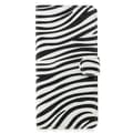 Miniatyrbild 2 av 6: Plånboksfodral Samsung Galaxy J6 Plus - Zebra