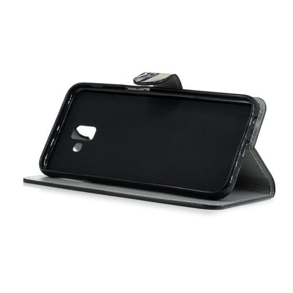 Plånboksfodral Samsung Galaxy J6 Plus - Blå Fjäril