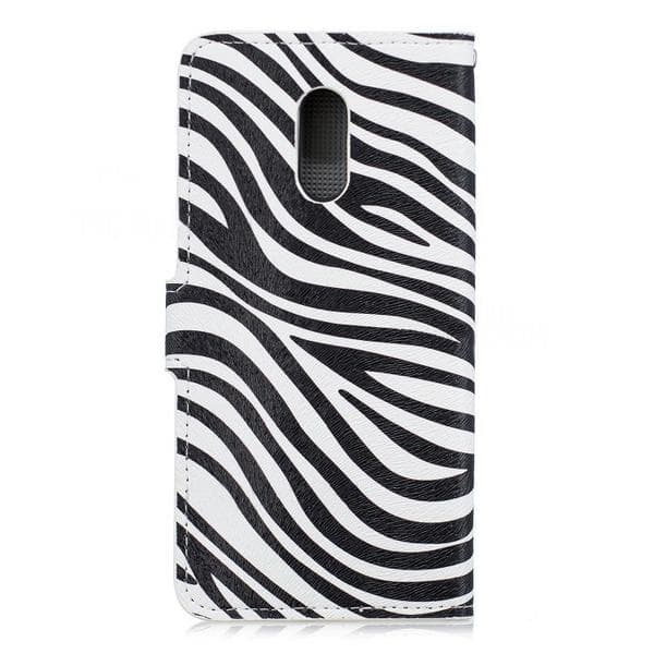 Plånboksfodral OnePlus 6T - Zebra